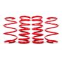 BMR Suspension SPD763R Lowering Springs, Set of 4, Minimum Drop Front, Drag Version