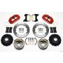 Wilwood 140-13678-R Narrow Superlite 4R Rear P-Brk Kit 12.88in Red Chevy 12 Bolt w/ C-Clips