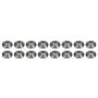 PAC RACING SPRINGS PACPAC-R536-16 1.450 TI Valve Spring Retainers - 10 Deg