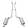 Stainless Works V6872SW 1968-72 Corvette Exhaust SB 2-1/2in Factory Style Mufflers
