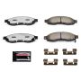 PowerStop Z36-1015 PowerStop - Z36 Truck and SUV Carbon-Fiber Ceramic Brake Pads with Hardware Kit