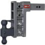 GEN-Y Hitch GH-1624 Gen-Y Mega Duty 2.5in Shank 9in Drop 3.5K TW 32K Hitch w/GH-0161 Dual-Ball/Pintle Lock