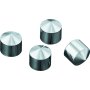 Kuryakyn 8372 Peaked Rocker Box Bolt Covers 4 Piece Twin Cam & Milwaukee-8