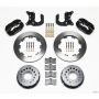 Wilwood 140-5591-B Forged Dynalite P/S Rear Kit Mopar/Dana 2.36in Off w/Snap Ring Brng
