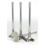 GSC P-D 4B11T Chrome Polished Super Alloy Exhaust Valve - 30mm Head (+1mm) - SET 8