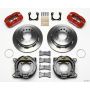 Wilwood 140-11400-R Dynapro Low-Profile 11.00in P-Brake Kit - Red Chevy 12 Bolt Spcl 2.81in Off Stag Mount