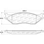 Stoptech 308.07770 Street Brake Pads