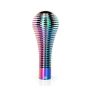 NRG Shift Knob Heat Sink Bubble Head Short Neo Chrome