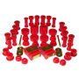 Prothane 73-80 Chevy Truck 4wd Total Kit - Red