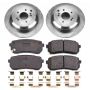 PowerStop KOE5920 OE Stock Replacement Low-Dust Ceramic Brake Pad and Rotor Kit