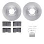 Dynamic Friction 6612-20007 Rotor Kit