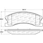 Stoptech 305.09450 Street Select Brake Pads