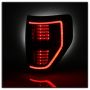 xTune 09-14 Ford F-150 Light Bar LED Tail Lights - Black (ALT-JH-FF15009-LBLED-BK)