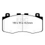 EBC Brakes DP42400R Yellowstuff Street And Track Brake Pads