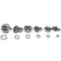 FRAGOLA FRG999170 Push Lock Clamps 50pk 10-Each  4an - 12an