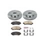 PowerStop KOE4724 OE Stock Replacement Low-Dust Ceramic Brake Pad and Rotor Kit