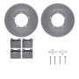 Dynamic Friction 4512-02029 Rotor Kit