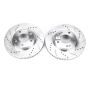 PowerStop JBR1136XPR PowerStop Evolution Performance Drilled, Slotted & Plated Brake Rotor Pair