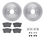 Dynamic Friction 6512-58104 Rotor Kit