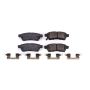 PowerStop 17-1100 PowerStop - Z17 Low-Dust Ceramic Brake Pads with Hardware
