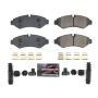 PowerStop Z23-2201 PowerStop - Z23 Daily Driver Carbon-Fiber Ceramic Brake Pads with Hardware Kit