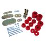 Energy Suspension 69-72 GMC C1500 Pickup Red Body Mount Bushing Set