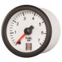 Autometer Stack 52mm 0-7 Bar M10 Male Pro Stepper Motor Fuel Pressure Gauge - White