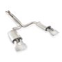 Stainless Works ZR1CHAMSW 1990-95 Corvette ZR1 3in Exhaust X-Pipe Chambered Mufflers Tips