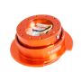 NRG Quick Release Kit Gen 2.5 - Orange Body / Titanium Chrome Ring