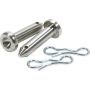 ALLSTAR PERFORMANCE ALL17028 Top Wing Height Adjust Pin Kit Titanium