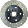 Stoptech 128.33035L Drilled Sport Brake Rotor