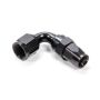 FRAGOLA FRG229007-BL Hose Fitting #8 90 Deg. to #6 Hose Black