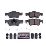 PowerStop Z23-1122 PowerStop - Z23 Daily Driver Carbon-Fiber Ceramic Brake Pads with Hardware Kit