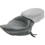 Mustang Motorcycle 76153 Mustang 04-21 Harley Sportster 4.5 Gallon Wide Touring Solo Seat w/Studs - Black