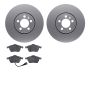 Dynamic Friction 4502-74096 Rotor Kit
