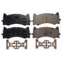 PowerStop 17-1873 PowerStop - Z17 Low-Dust Ceramic Brake Pads with Hardware