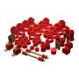 Energy Suspension 92-97 Chevy Suburban 4WD Red Hyper-flex Master Bushing Set