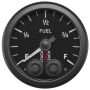 AutoMeter ST3515 Stack 52mm 0-280 Ohm Programmable Pro-Control Fuel Level Gauge - Black