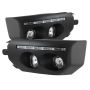 SPYDER 5075161 Fog Lights With LED Daytime Running Lights W/Switch - Black