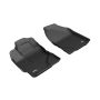 3D MAXpider 2016-2019 Toyota Prius C Kagu 1st Row Floormat - Black