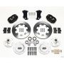 Wilwood 140-12306 Forged Dynalite Front Kit 12.19in Heidts Tri -5 2 inch Drop Spindle