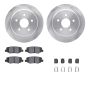 Dynamic Friction 6412-42109 Rotor Kit