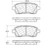 StopTech Performance 11-13 Ford Fiesta Front Brake Pads