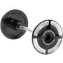 Roland Sands Design 0205-2012-BM BMW Rear Axle Plugs - Contrast Cut