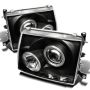 SPYDER 5011947 Projector Headlights - LED Halo - Black