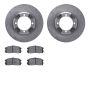 Dynamic Friction 6502-72053 Rotor Kit