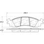 Stoptech 308.11580 Street Brake Pads