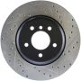 Stoptech 127.34072L Slotted & Drilled Sport Brake Rotor