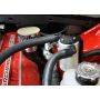 J&L 15-17 Dodge Hellcat 6.2L Hemi Driver Side Oil Separator 3.0 - Clear Anodized