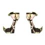 RIGHT STUFF DETAILING RSDCMB01 AFX Caliper Mounting Brackets Pair